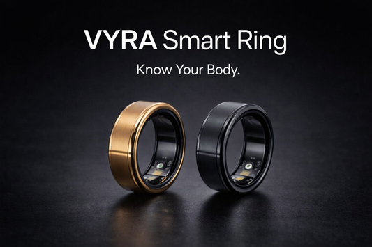 VYRA Smart Ring – Advanced Health & Sleep Tracker