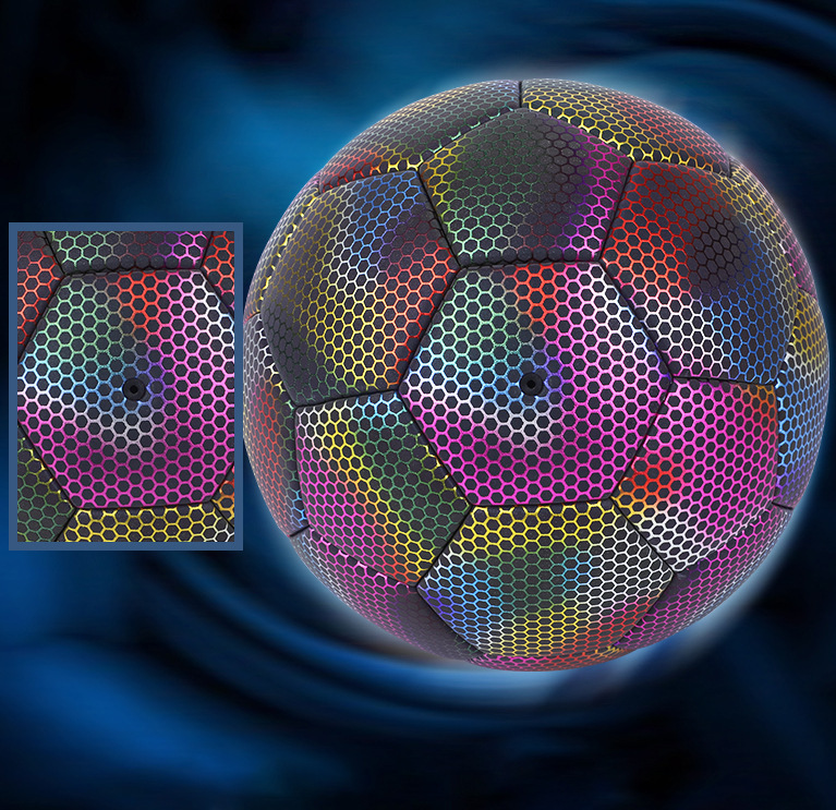 GLOWEE ™ Reflective football